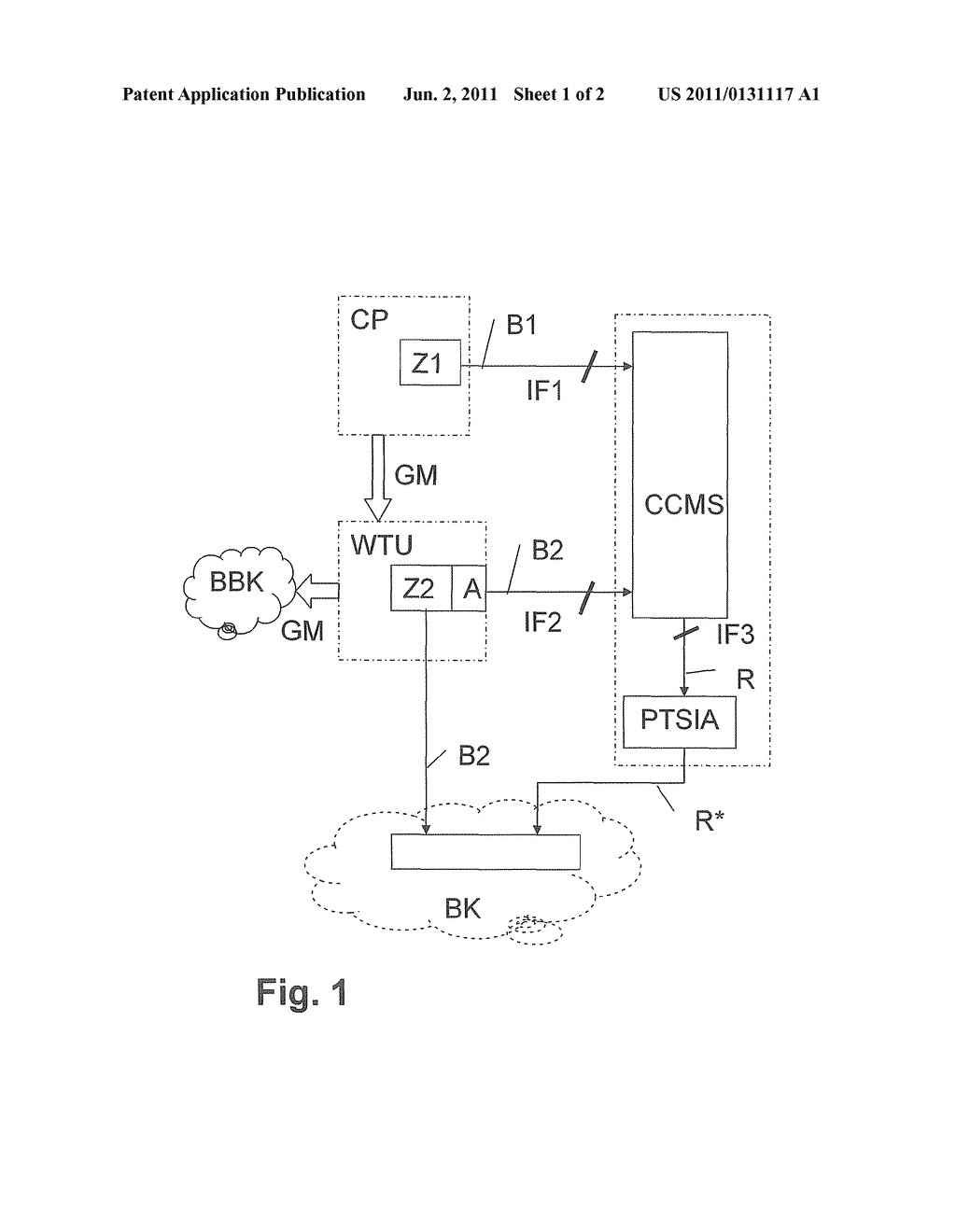 METHOD AND ADMINISTRATION SYSTEM FOR MONITORING OF DISPOSAL PROCESSES FOR     MONEY - diagram, schematic, and image 02