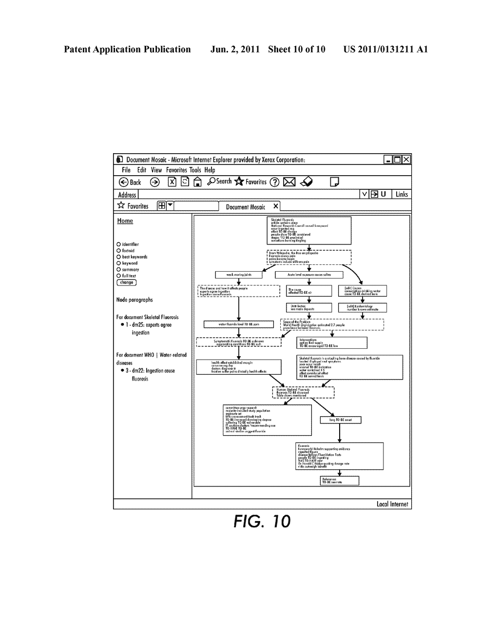 METHODS AND SYSTEMS FOR VISUALIZING TOPIC LOCATION IN A DOCUMENT     REDUNDANCY GRAPH - diagram, schematic, and image 11