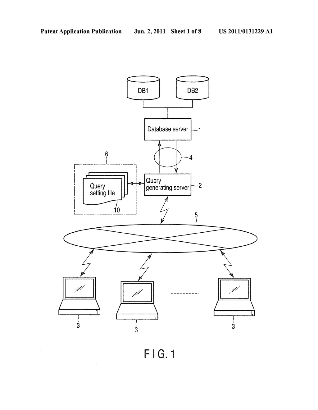 QUERY GENERATING APPARATUS,QUERY GENERATING METHOD AND DATABASE SEARCH     SYSTEM - diagram, schematic, and image 02