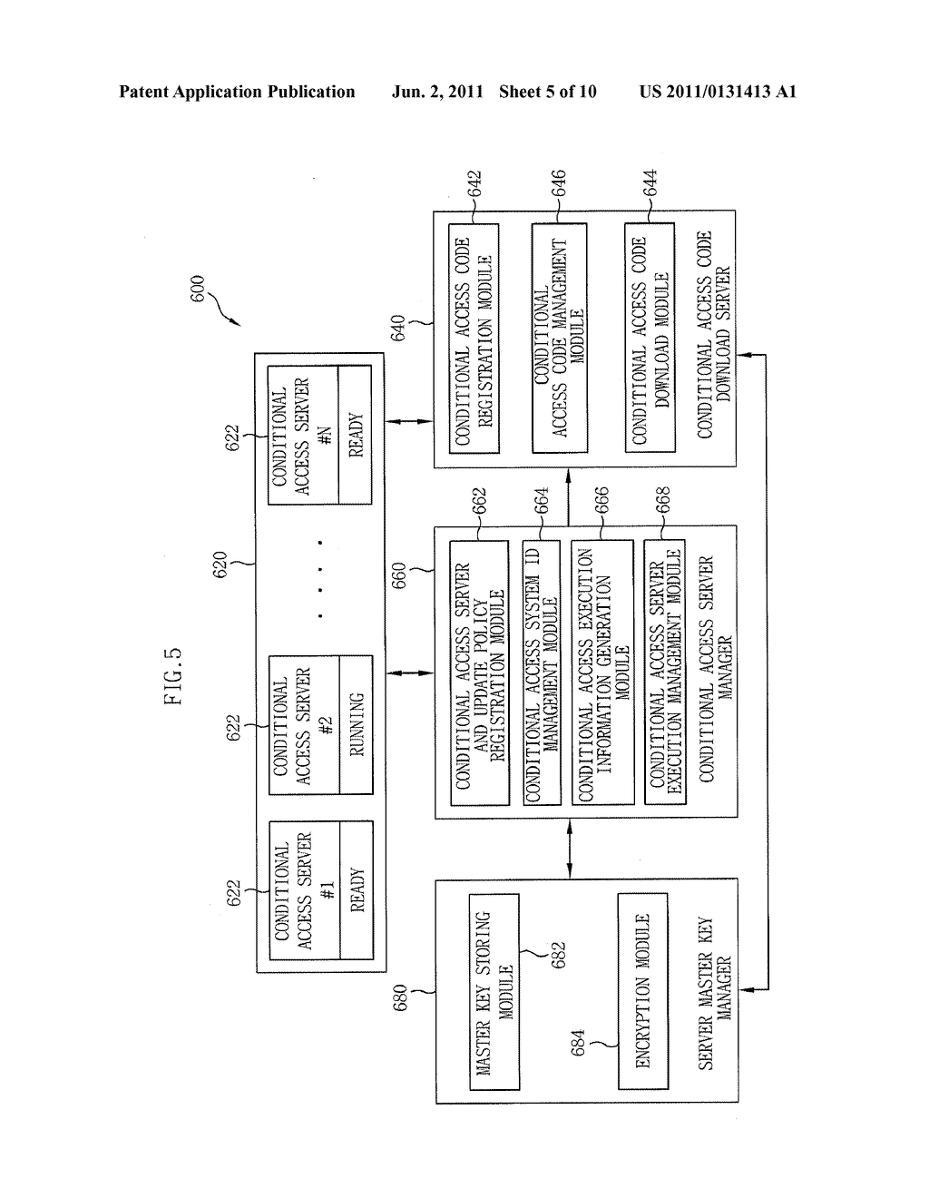 APPARATUS AND METHOD FOR DYNAMIC UPDATE OF SOFTWARE-BASED IPTV CONDITIONAL     ACCESS SYSTEM - diagram, schematic, and image 06