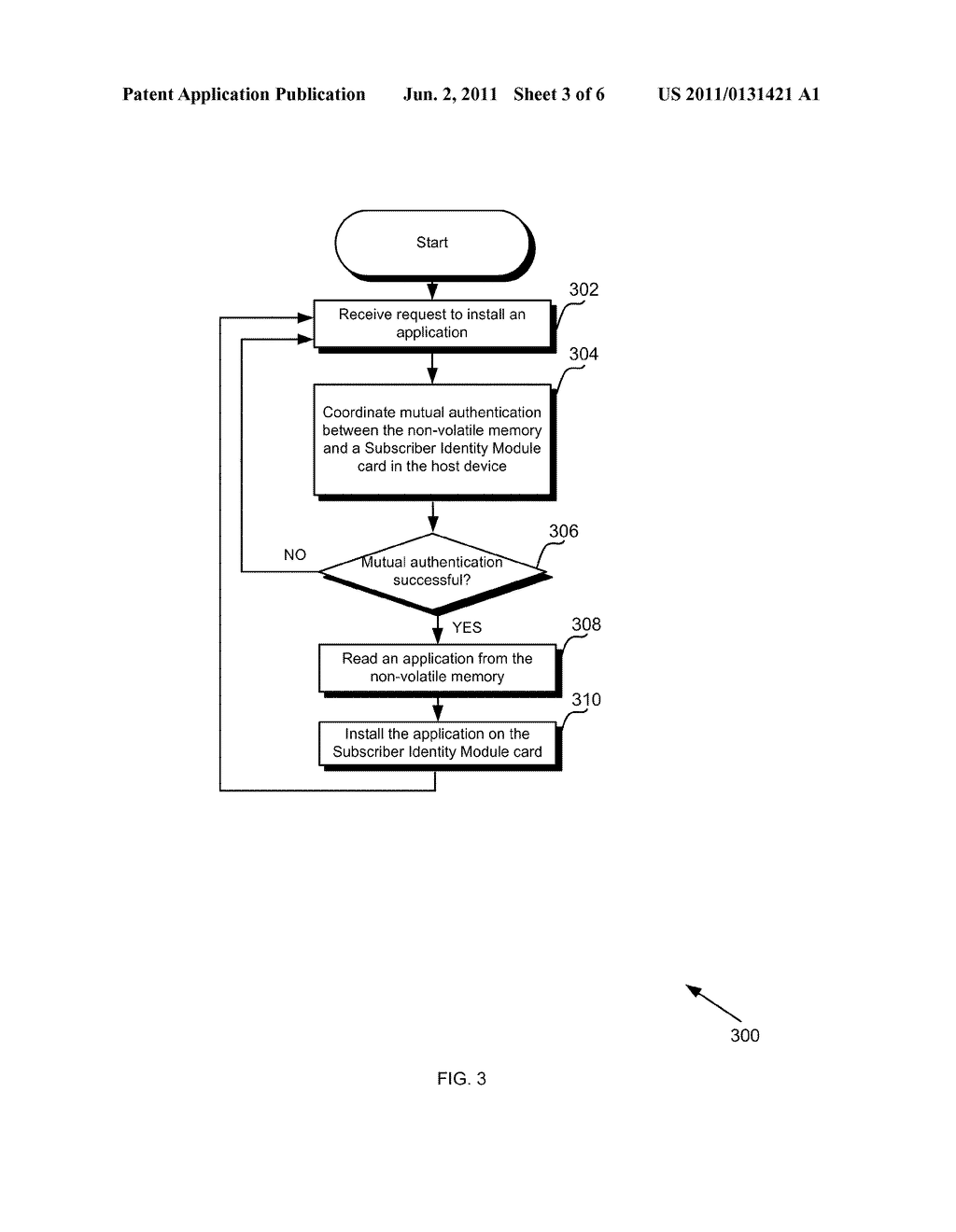 METHOD FOR INSTALLING AN APPLICATION ON A SIM CARD - diagram, schematic, and image 04