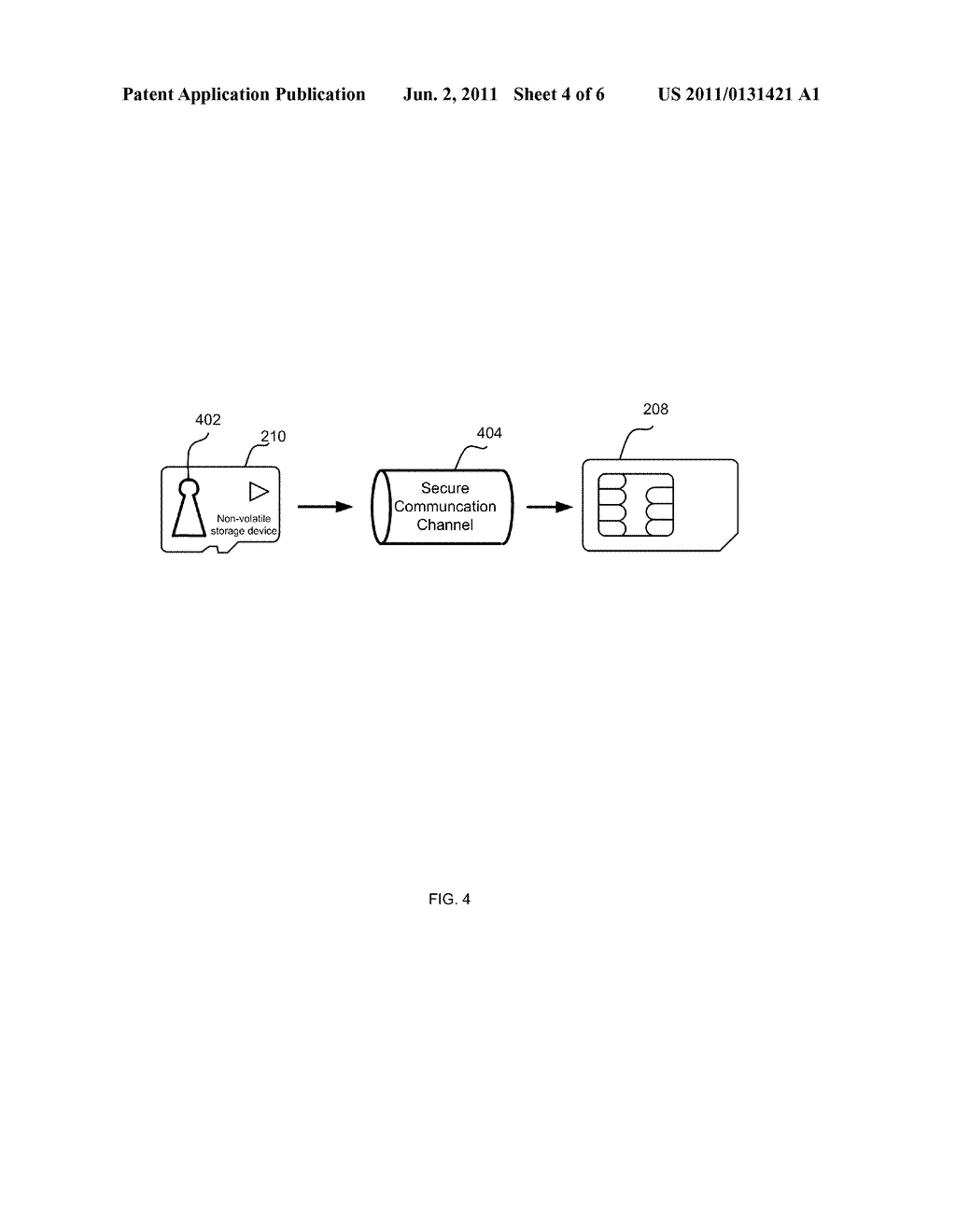 METHOD FOR INSTALLING AN APPLICATION ON A SIM CARD - diagram, schematic, and image 05