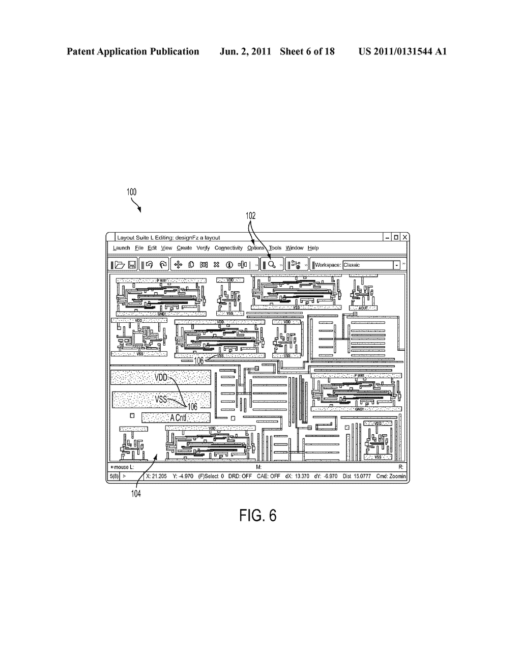 VISUALIZATION AND INFORMATION DISPLAY FOR SHAPES IN DISPLAYED GRAPHICAL     IMAGES BASED ON A CURSOR - diagram, schematic, and image 07