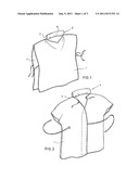 Short camisole with lumbar and cervical cushion diagram and image