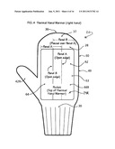 HAND COVERING(S) WITH DISPENSER AND/OR RECEPTACLE POCKET diagram and image