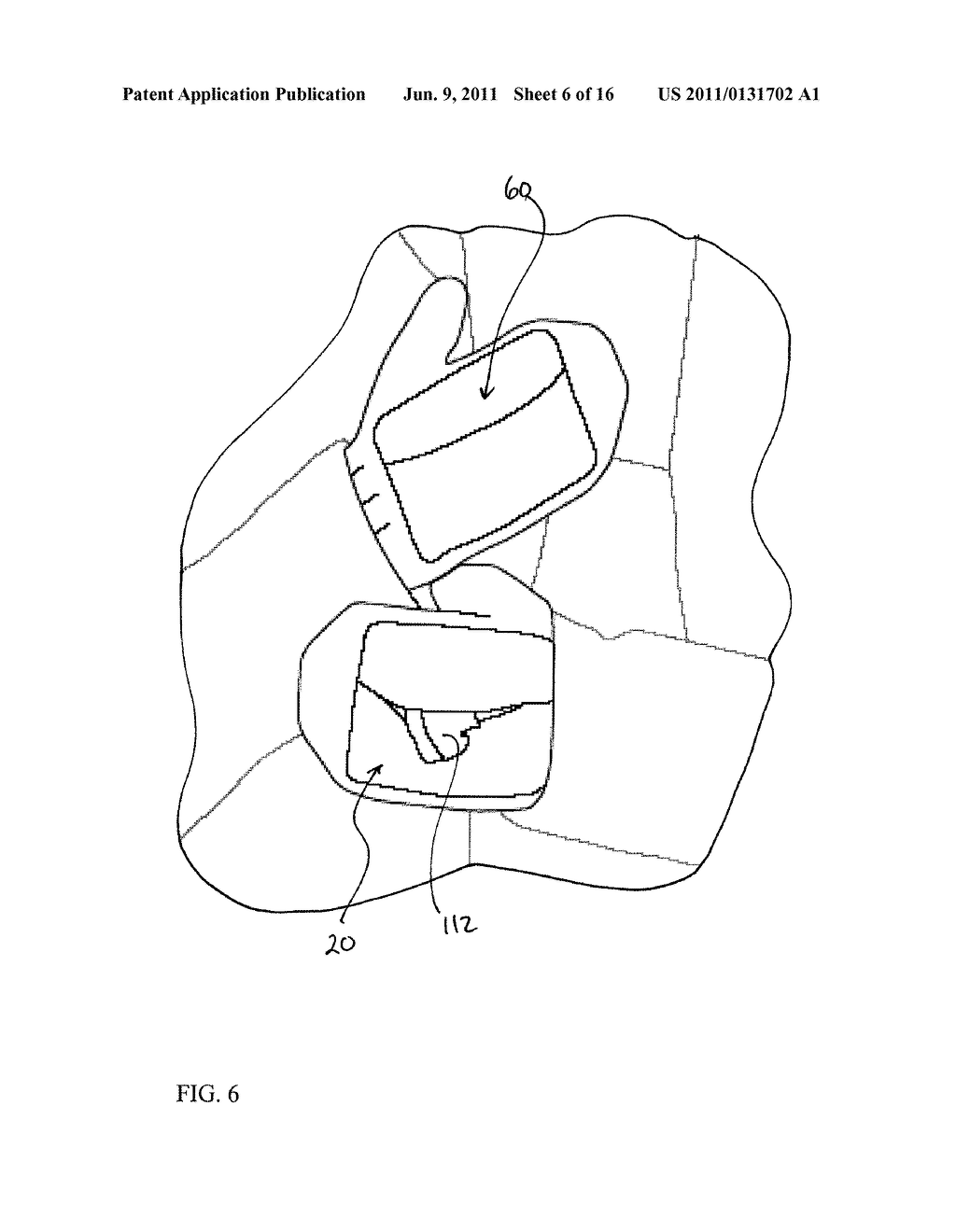 HAND COVERING(S) WITH DISPENSER AND/OR RECEPTACLE POCKET - diagram, schematic, and image 07