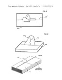 HAND COVERING(S) WITH DISPENSER AND/OR RECEPTACLE POCKET diagram and image