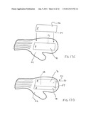 HAND COVERING(S) WITH DISPENSER AND/OR RECEPTACLE POCKET diagram and image