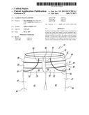 GARMENT HAVING SUPPORT diagram and image