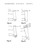 Protective device particularly for use for exterior prostheses diagram and image