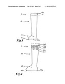 Protective device particularly for use for exterior prostheses diagram and image