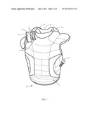 HYDRATING BASEBALL CHEST PROTECTORS diagram and image