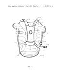 HYDRATING BASEBALL CHEST PROTECTORS diagram and image