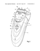 Electrically Operated Hair Cutting Device diagram and image