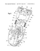 Electrically Operated Hair Cutting Device diagram and image