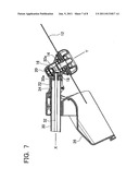 BUSH CUTTER TO WHICH BATTERY PACK CAN BE ATTACHED AND DETACHED diagram and image