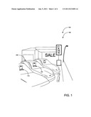 VEHICLE MIRROR SIGN SYSTEM diagram and image