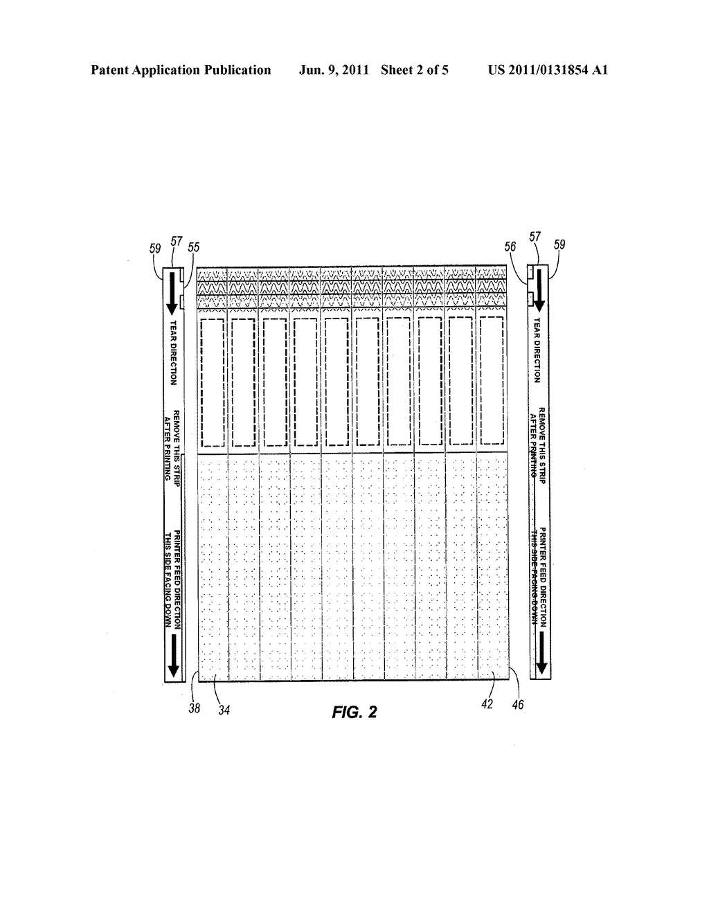 SHEET OF WRISTBANDS - diagram, schematic, and image 03