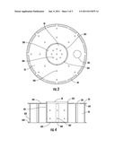 Insertable plant watering device and reservoir with inlet pipe diagram and image