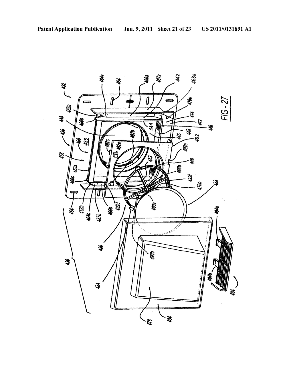 WALL MOUNT ASSEMBLY - diagram, schematic, and image 22