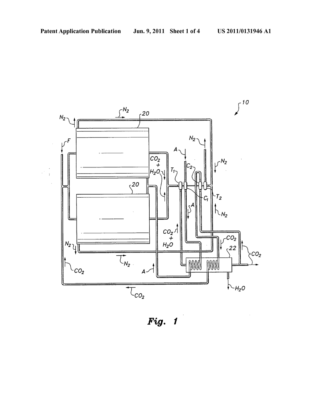 Carbon-free gas turbine - diagram, schematic, and image 02