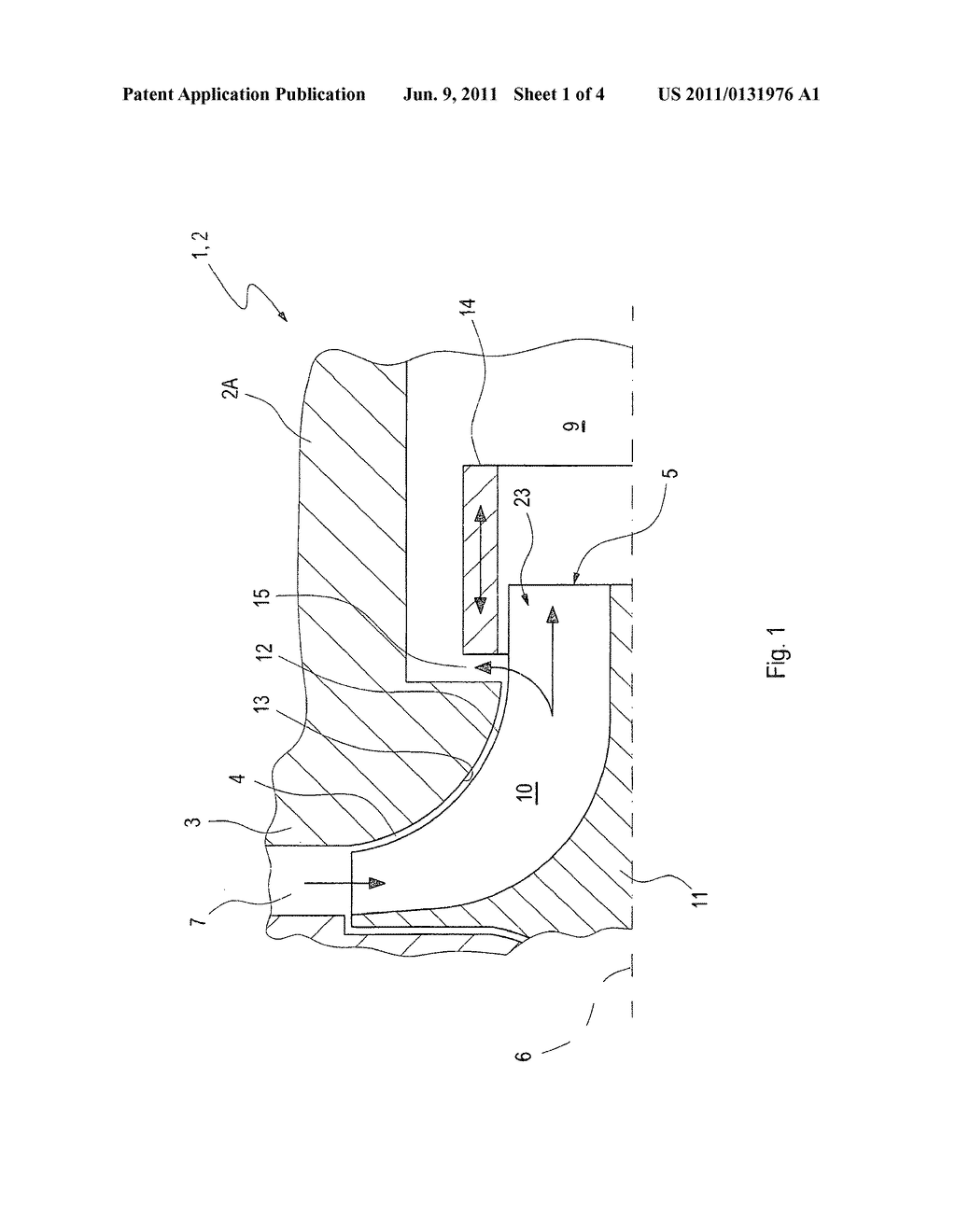 Exhaust gas turbocharger for an internal combustion engine - diagram, schematic, and image 02