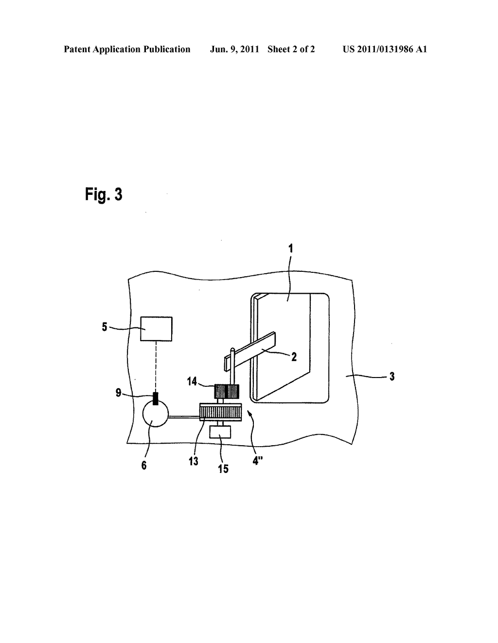 DEVICE FOR OPENING A PASSENGER DOOR IN CASE OF EMERGENCY - diagram, schematic, and image 03