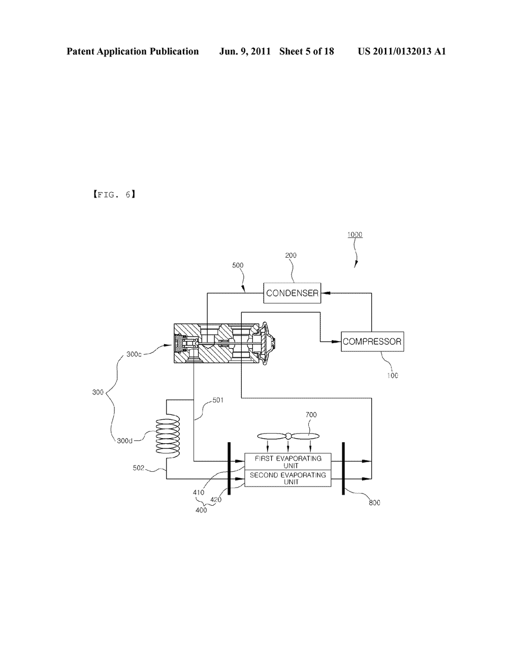 REFRIGERANT CYCLE OF AIR CONDITIONER FOR VEHICLES - diagram, schematic, and image 06