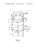 TOOLS FOR REMOVING A CAP FROM A FILTER HOUSING, AND ASSOCIATED METHOD diagram and image