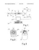 ELECTRONIC TORQUE WRENCH WITH REMOVABLE BATTERY AND SYSTEM WITH SUCH A     WRENCH diagram and image