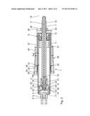 LENGTH-ADJUSTABLE PISTON CYLINDER UNIT COMPRISING A SAFETY DEVICE diagram and image