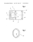 MULTI-PART PISTON CONSTRUCTION FOR A BRAKE CALIPER OF A DISK BRAKE diagram and image