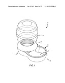 Pet Watering Device with Filter diagram and image