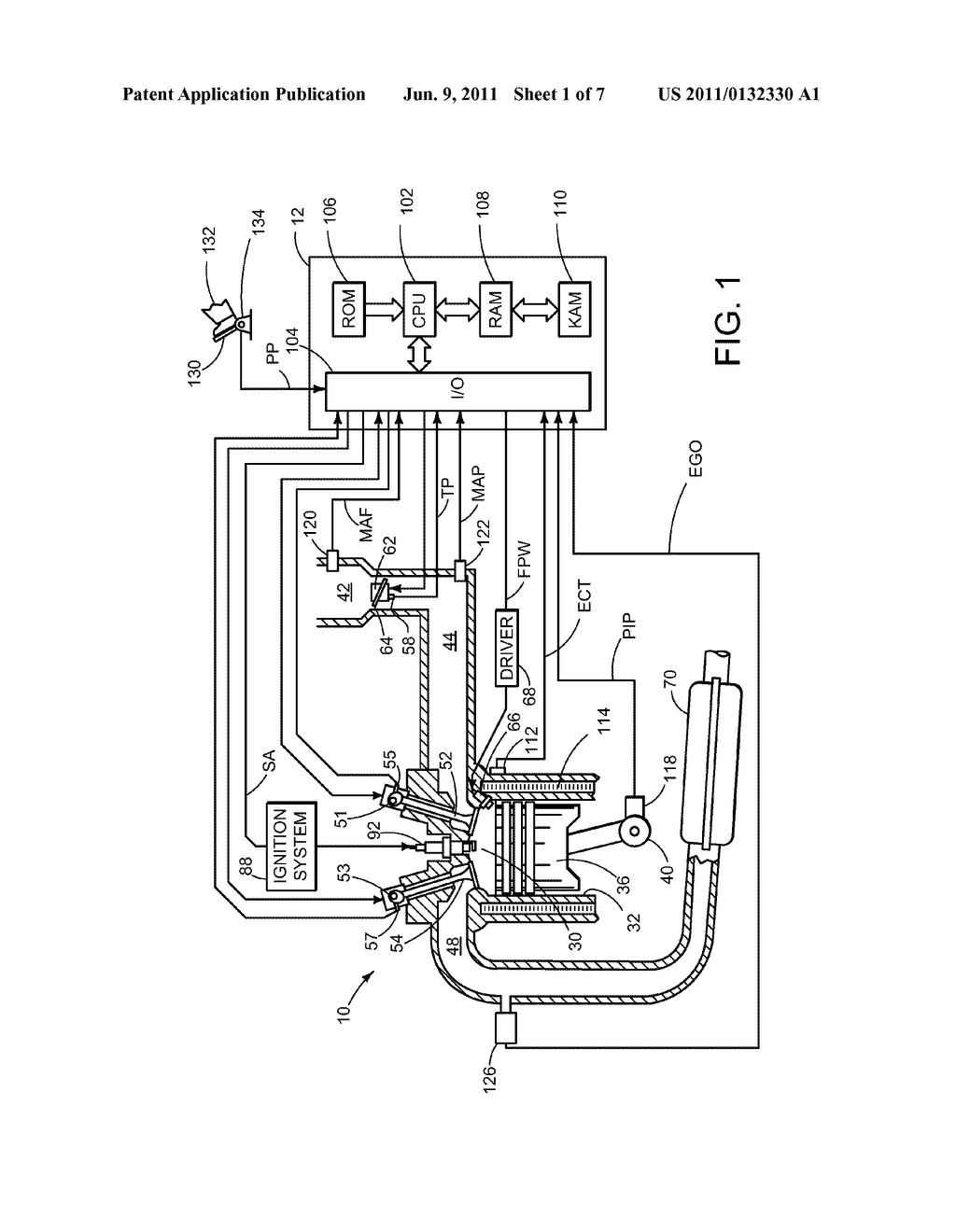 System and Method for Injecting Fuel to a Gaseous Fueled Engine - diagram, schematic, and image 02