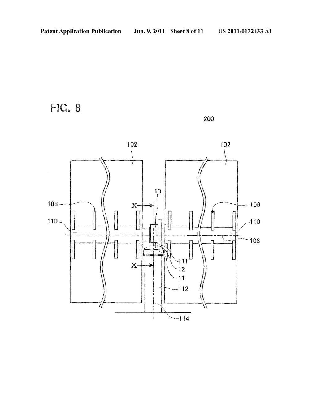 GEAR TRANSMISSION AND PHOTOVOLTAIC POWER-GENERATING APPARATUS USING THE     GEAR TRANSMISSION - diagram, schematic, and image 09