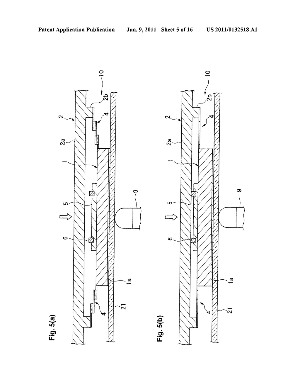 DEVICE FOR HOLDING A SUBSTRATE, PROCESS FOR HOLDING A SUBSTRATE, AND     PROCESS FOR MANUFACTURING LAMINATED GLASS - diagram, schematic, and image 06