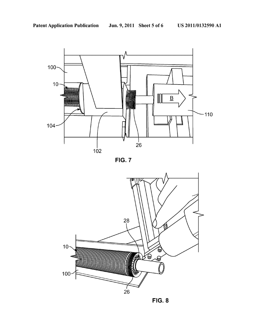 HELICALLY WOUND FINNED TUBES FOR HEAT EXCHANGERS AND IMPROVED METHOD FOR     SECURING FINS AT THE ENDS OF THE TUBES - diagram, schematic, and image 06