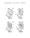 OUTLET COVER WITH INTEGRAL SUPPORT STRUCTURE diagram and image