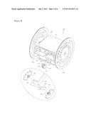 SMALL MOBILE ROBOT WITH BUILT-IN AUXILIARY WHEEL FOR OVERCOMING TOPOGRAPHY diagram and image