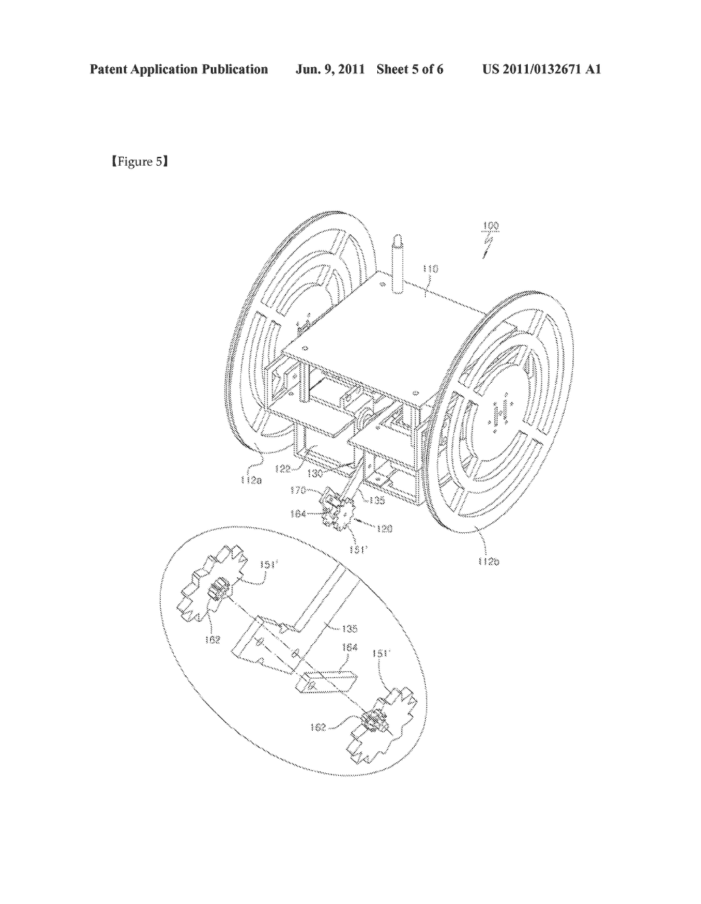 SMALL MOBILE ROBOT WITH BUILT-IN AUXILIARY WHEEL FOR OVERCOMING TOPOGRAPHY - diagram, schematic, and image 06