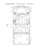 Work Vehicle with Engine, Air Cleaner, and Battery diagram and image