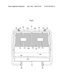 Work Vehicle with Engine, Air Cleaner, and Battery diagram and image