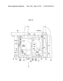 Work Vehicle with Engine, Air Cleaner, and Battery diagram and image