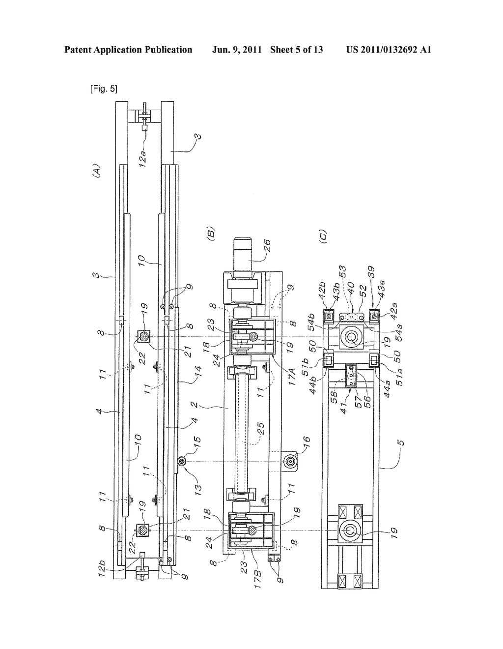 APPARATUS FOR TRANSFERRING VEHICLES ONTO CONVEYOR - diagram, schematic, and image 06