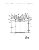 INTUMESCENT THERMAL BARRIER FROM HUB TO TIRE diagram and image