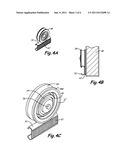 INTUMESCENT THERMAL BARRIER FROM HUB TO TIRE diagram and image