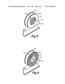 INTUMESCENT THERMAL BARRIER FROM HUB TO TIRE diagram and image