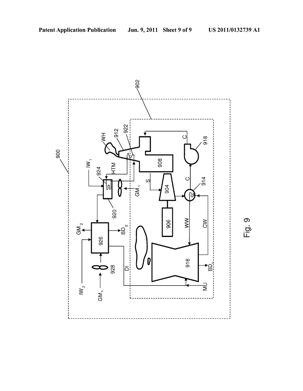 DEVICES AND METHOD FOR REMOVING IMPURITIES FROM WATER USING LOW GRADE HEAT - diagram, schematic, and image 10
