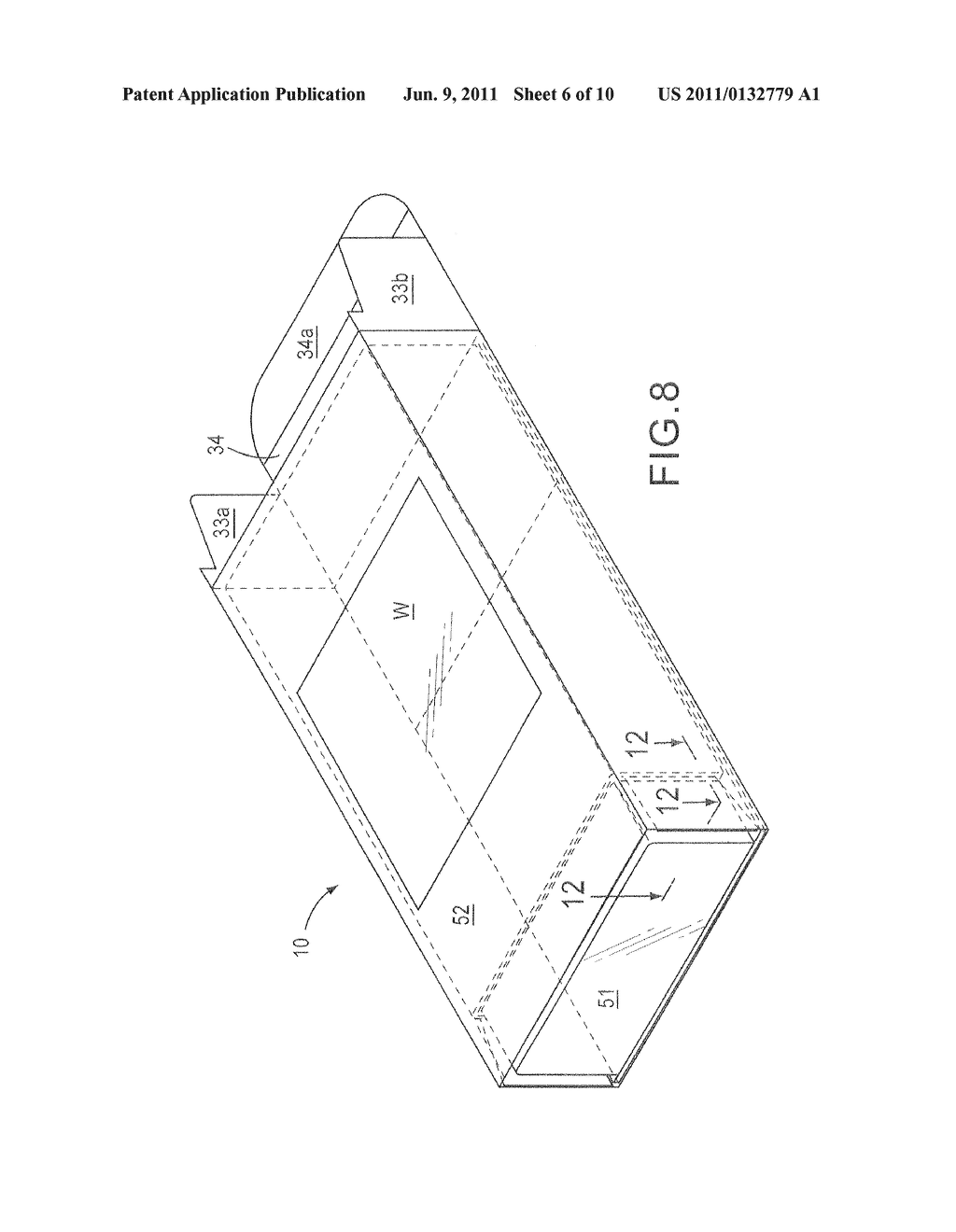 LOCKABLE PACKAGE WITH SLIDE TRAY - diagram, schematic, and image 07