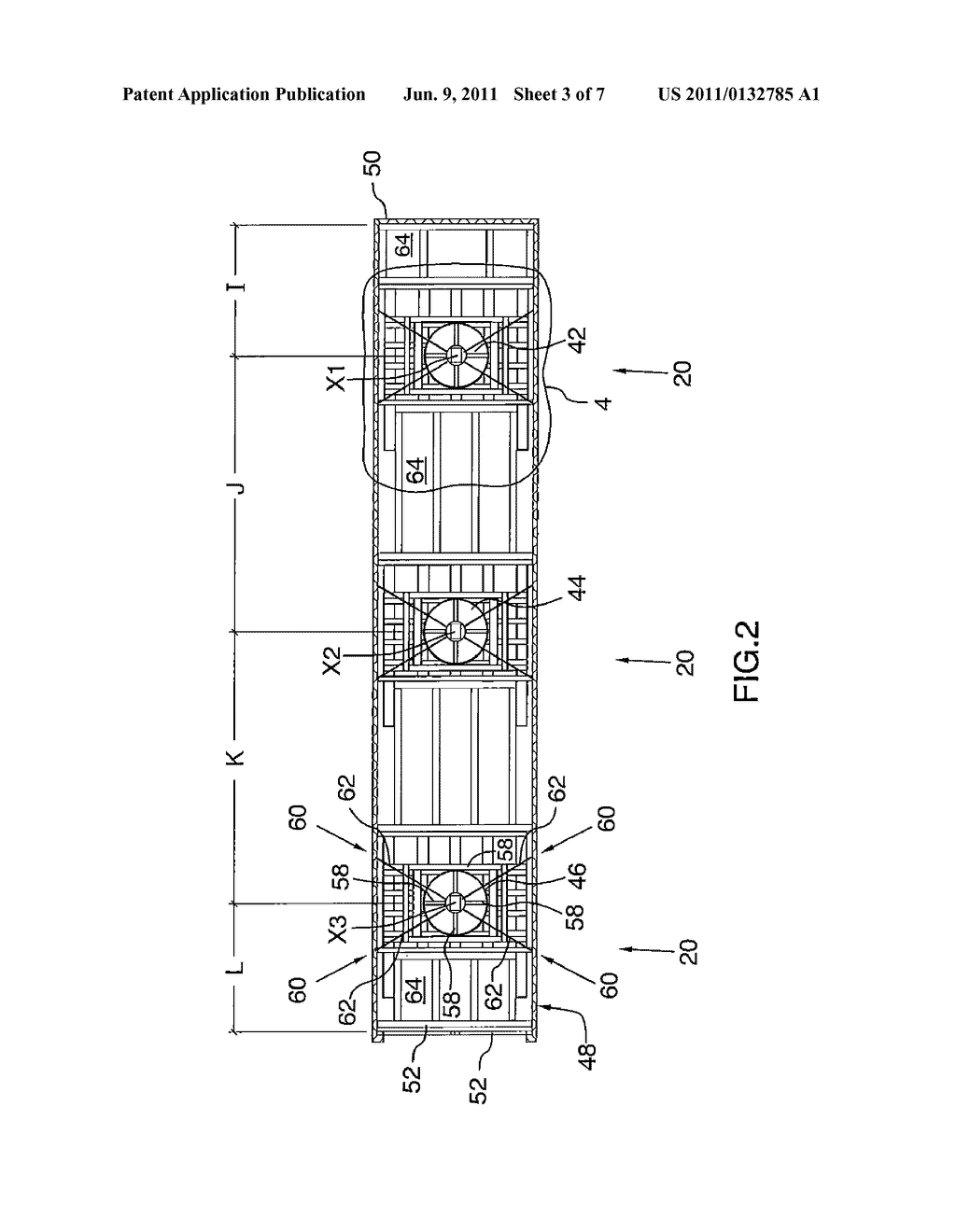 METHOD FOR TRANSPORTING CONCENTRATED MASS LOADS BY CONTAINER - diagram, schematic, and image 04